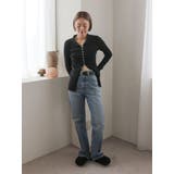 ボタンデザインニットカーディガン | Ungrid | 詳細画像27 