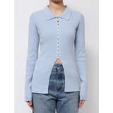 ボタンデザインニットカーディガン | Ungrid | 詳細画像36 