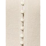 ボタンデザインニットカーディガン | Ungrid | 詳細画像44 