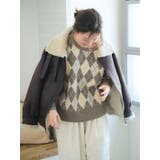 アーガイルルーズニット | Ungrid | 詳細画像18 