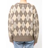 アーガイルルーズニット | Ungrid | 詳細画像35 