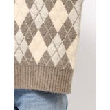 アーガイルルーズニット | Ungrid | 詳細画像38 