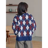 アーガイルルーズニット | Ungrid | 詳細画像7 