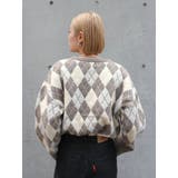 アーガイルルーズニット | Ungrid | 詳細画像9 