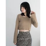 ボートネックショートニット | Ungrid | 詳細画像2 