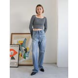 ボートネックショートニット | Ungrid | 詳細画像20 