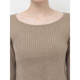 ボートネックショートニット | Ungrid | 詳細画像39 