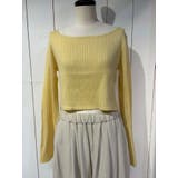 ボートネックショートニット | Ungrid | 詳細画像4 