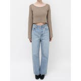 ボートネックショートニット | Ungrid | 詳細画像43 