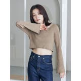 ボートネックショートニット | Ungrid | 詳細画像8 