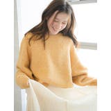 カラーモヘヤ混ルーズニット | Ungrid | 詳細画像16