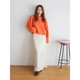 カラーモヘヤ混ルーズニット | Ungrid | 詳細画像34