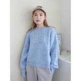 カラーモヘヤ混ルーズニット | Ungrid | 詳細画像39