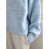 カラーモヘヤ混ルーズニット | Ungrid | 詳細画像40