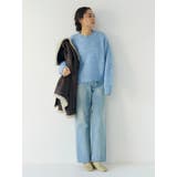 カラーモヘヤ混ルーズニット | Ungrid | 詳細画像5