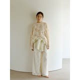 バックデザインシアーニット | Ungrid | 詳細画像1 