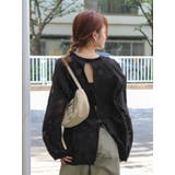 バックデザインシアーニット | Ungrid | 詳細画像14 