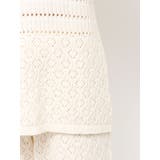 バックオープン透かし編みニット | Ungrid | 詳細画像38 