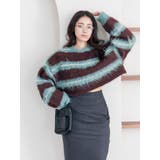 シャギーボーダールーズニット | Ungrid | 詳細画像11 