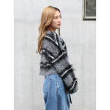 シャギーボーダールーズニット | Ungrid | 詳細画像3 