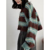 シャギーボーダールーズニット | Ungrid | 詳細画像7 