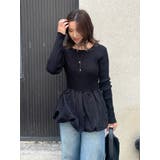 バルーンデザインバックオープンニット | Ungrid | 詳細画像22 