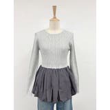 バルーンデザインバックオープンニット | Ungrid | 詳細画像3