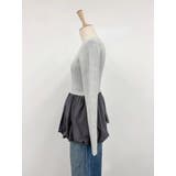 バルーンデザインバックオープンニット | Ungrid | 詳細画像4