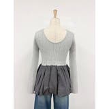 バルーンデザインバックオープンニット | Ungrid | 詳細画像5