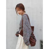 透かし編みデザインショートニット | Ungrid | 詳細画像15 