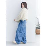 透かし編みデザインショートニット | Ungrid | 詳細画像6 