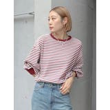 ボルドー | 【WEB限定】スリーブボリュームワッフルロングスリーブTee | Ungrid