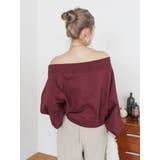 オフショルスウェット | Ungrid | 詳細画像26 