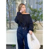 ブラック | オフショルスウェット | Ungrid