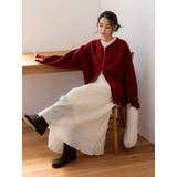 アンゴラ混ジップニットカーデ | Ungrid | 詳細画像6 