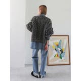 フリンジデザインニットカーディガン | Ungrid | 詳細画像15