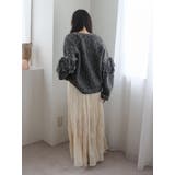 フリンジデザインニットカーディガン | Ungrid | 詳細画像31