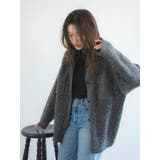 カラーネップニットカーディガン | Ungrid | 詳細画像6 