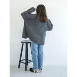 カラーネップニットカーディガン | Ungrid | 詳細画像8 