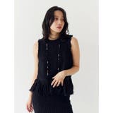 フリンジニットベスト | Ungrid | 詳細画像2 