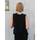 フリンジニットベスト | Ungrid | 詳細画像9 