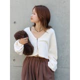 ハニカムショートカーディガン | Ungrid | 詳細画像10 