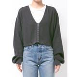 ハニカムショートカーディガン | Ungrid | 詳細画像16 