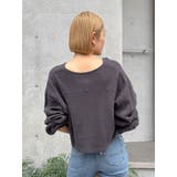 ハニカムショートカーディガン | Ungrid | 詳細画像4 