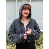 ダブルジップヴィンテージショートパーカー | Ungrid | 詳細画像22 