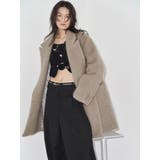 【Htage】モヘア混ロングシャギービッグジャケットコート | Ungrid | 詳細画像1