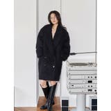 【Htage】モヘア混ロングシャギービッグジャケットコート | Ungrid | 詳細画像10