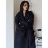 【Htage】モヘア混ロングシャギービッグジャケットコート | Ungrid | 詳細画像12