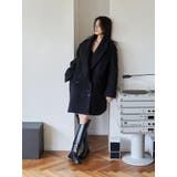 【Htage】モヘア混ロングシャギービッグジャケットコート | Ungrid | 詳細画像13