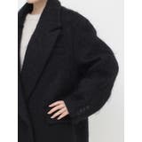 【Htage】モヘア混ロングシャギービッグジャケットコート | Ungrid | 詳細画像24